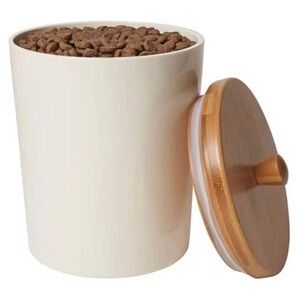 Frisco - 8 Cup - Treat Jar - Canister with Bamboo Lid